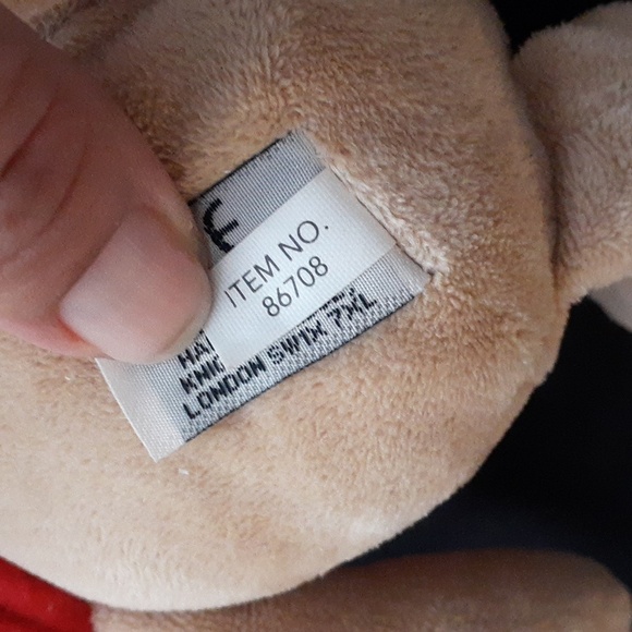 Harrods Bear Cheaky 8" Bead Bear - Picture 10 of 15